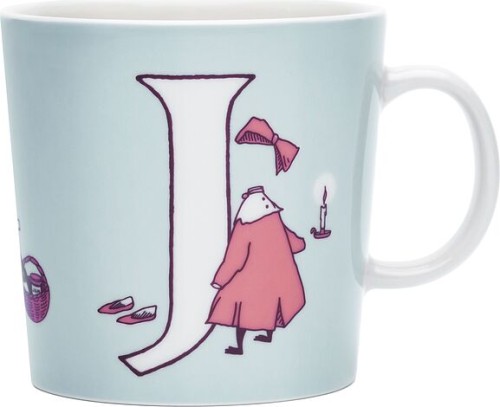 Kubek ARABIA Finland MUMINKI "MOOMIN ABC- LITERA J" 400 ml