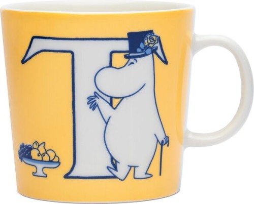 Kubek ARABIA Finland MUMINKI "MOOMIN ABC- LITERA T" 400 ml