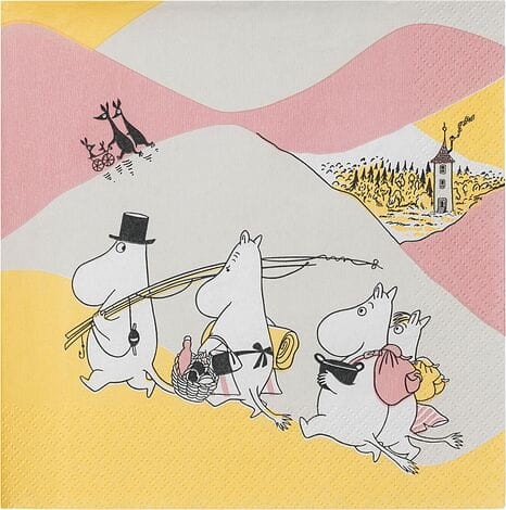 Serwetki MUMINKI "Moomin Family Time"