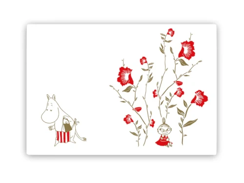 Podkładka stołowa MUMINKI "Moomin Flower Red"