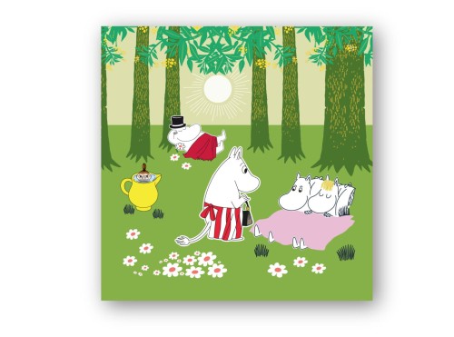 Serwetki MUMINKI "Moomin Summer Green"