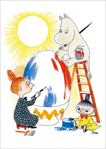 Pocztówka MUMINKI "Moomin Easter"         7017274