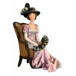 Miniaturowa figurka "Elegancka Pani"