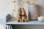 Figurka drewniana MUMINKI "Moomin Love"