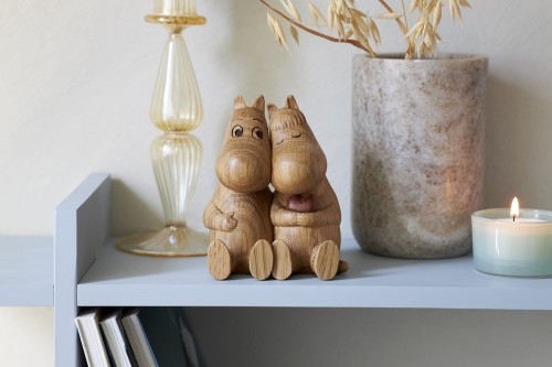 Figurka drewniana MUMINKI "Moomin Love"    WF012