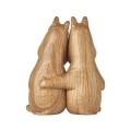 Figurka drewniana MUMINKI "Moomin Love"    WF012