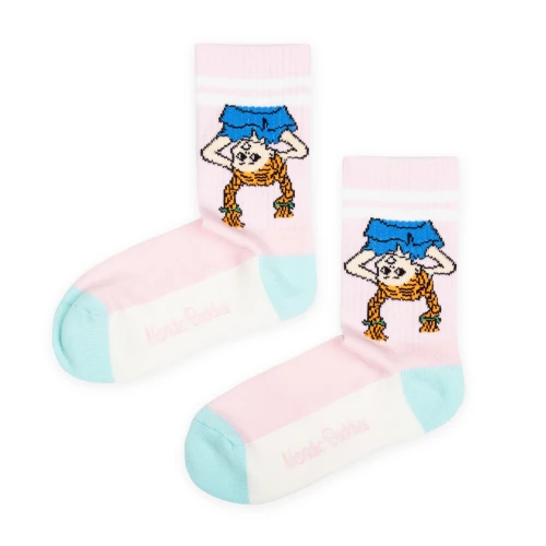 Skarpety damskie PIPPI "Pippi"     PIPPI23B