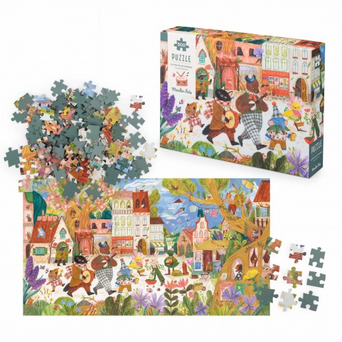 Puzzle MOULIN ROTY "Festyn Les Minouchkas"     681441