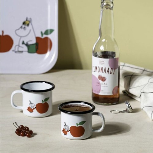 Kubek emaliowany MUMINKI "Fruits Little My" 150 ml 1726-015-01