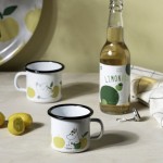 Kubek emaliowany MUMINKI "Joyfull Apples"  250 ml