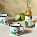 Kubek emaliowany MUMINKI "Joyfull Apples" 370 ml 1726-037-03