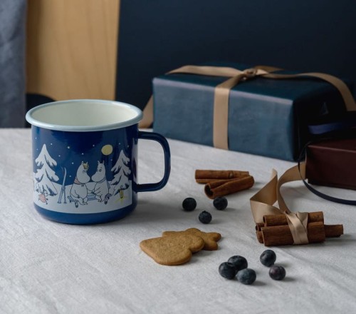 Kubek emaliowany MUMINKI "Moomin Starry Night" 800 ml    1726-080-02