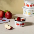 Miska emaliowana MUMINKI "Joyfull Apples" 300 ml 1726-030-01
