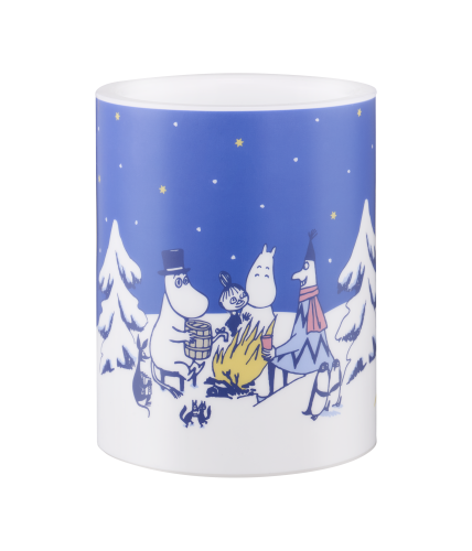 Świeca LED MUMINKI "Starry Night" 12,5 cm                    777-125-02