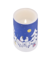 Świeca LED MUMINKI "Starry Night" 12,5 cm                    777-125-02