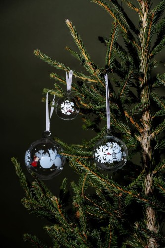 Bombka MUMINKI "Snowflake" 7cm       742-070-02