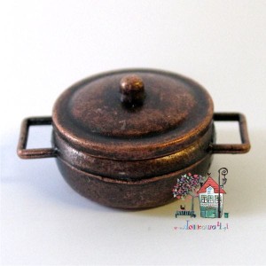 Miniaturowy garnek oksydowany