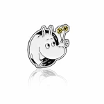 Pin MUMINKI "Muminek z kwiatami"