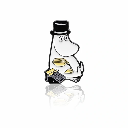 Pin MUMINKI "Tatuś Muminka Pisarz"