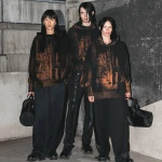 Bluza z kapturem MUMINKI "Hatifnatowie" rozm. XS