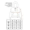 Bluza z kapturem MUMINKI "Hatifnatowie" rozm. XS
