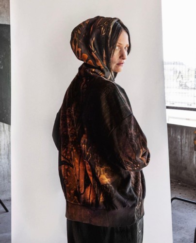 Bluza z kapturem MUMINKI "Hatifnatowie" rozm. S