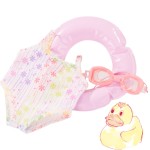 Ubranko / Zestaw plażowy dla lalki Bobasa 30-33 cm