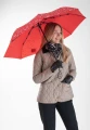 Parasol składany MUMINKI "Moomin Garden Red" 8775M5R-7505