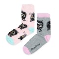 Skarpety damskie MUMINKI - BOX PREZENTOWY 2 pary STINKYBOX17A