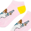 Skarpety damskie 'stopki' PIPPI "Pippi z pistoletami" PIPPI34H