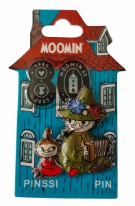 Pin MUMINKI 3D "Włóczykij i Mała Mi"