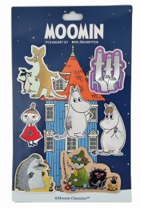 Magnesy MUMINKI "Moomin Friends" 7 sztuk