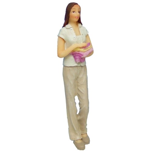 Miniaturowa figurka "Mama z praniem"          DP322