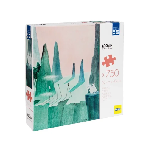 Puzzle MUMINKI 750 elementów "Kometa nad Doliną Muminków"           40855924