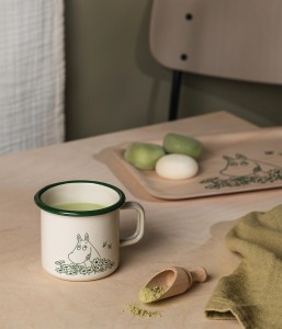 Kubek emaliowany MUMINKI "Summer Crush" 370 ml