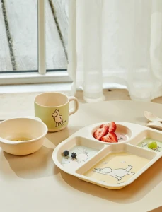 MUMINKI Zestaw naczyń "Moomin Pastel"
