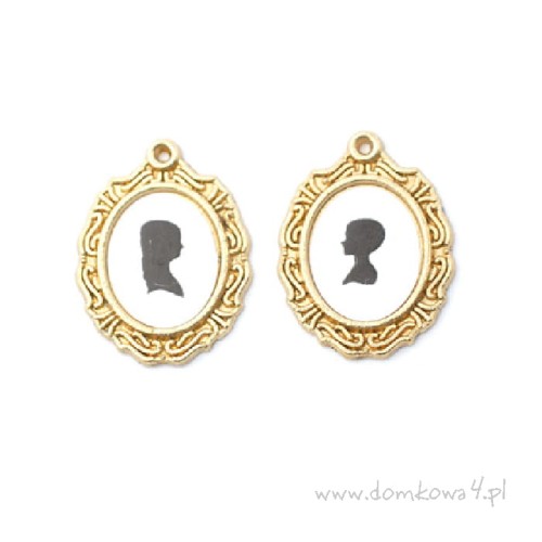 Miniaturowe portrety w ramkach    Z/SA/D265