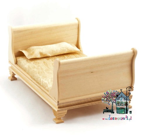 Łózko "Biedermeier" surowe Z/CR/27429