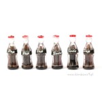Miniaturowe butelki "Coca- Cola"