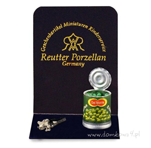 Miniaturowa puszka groszku z otwieraczem    Z/R/973/0