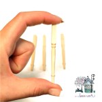 Miniaturowe nogi do stołu 66 mm