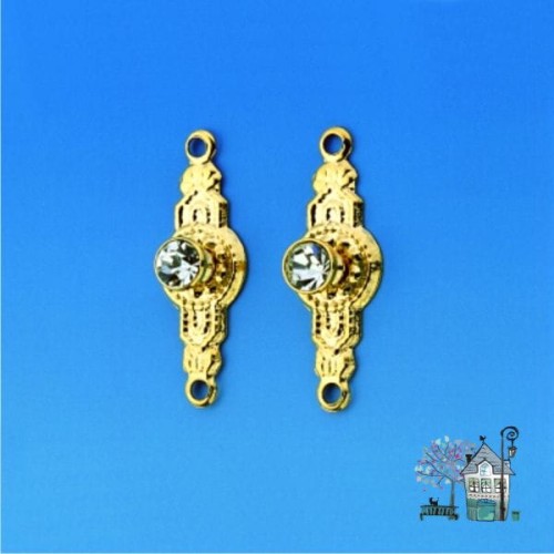 Okucie z klamką kryształową Z/MM/11060