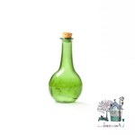 Miniaturowa karafka zielona