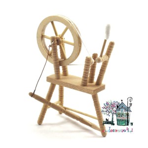 Miniaturowy kołowrotek surowy