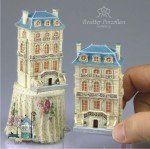 Miniaturowy domek dla lalek 
