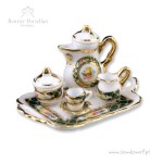 Miniaturowy serwis kawowy