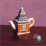 Miniaturowy imbryczek "Big Ben"