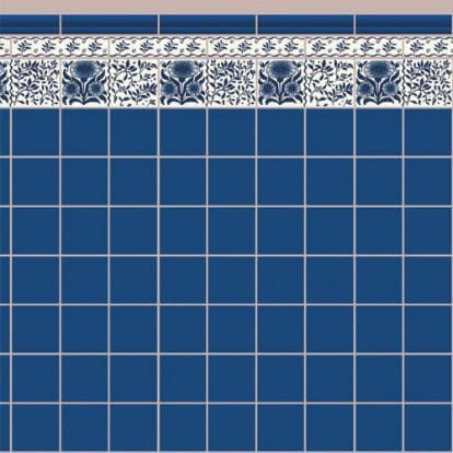 Tapeta " Blue Oreton Tile"   Z/DHE/4509