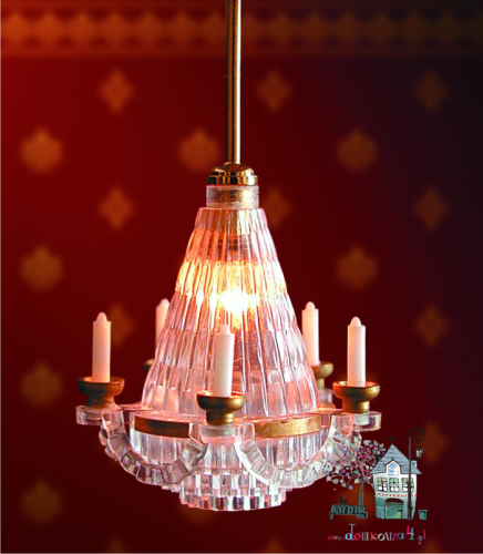 Żyrandol kryształowy Z/SA/DE039