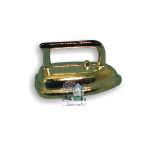 Miniaturowe żelazko metalowe